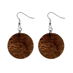 BEAR FUR Mini Button Earrings