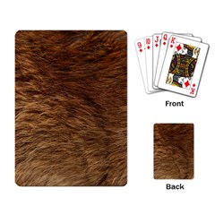 Bear Fur Playing Card by trendistuff