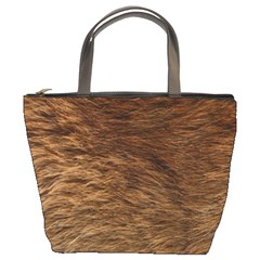 BEAR FUR Bucket Bags