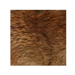 BEAR FUR Small Satin Scarf (Square) 