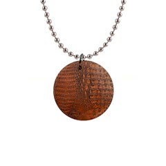 Alligator Skin Button Necklaces by trendistuff