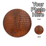 ALLIGATOR SKIN Multi-purpose Cards (Round)  Front 31