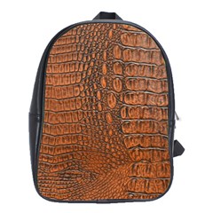 Alligator Skin School Bags (xl)  by trendistuff