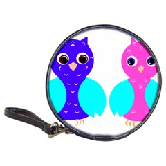 Owl Couple  Classic 20-cd Wallets by JDDesigns