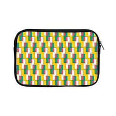 Connected Rectangles Pattern Apple Ipad Mini Zipper Case by LalyLauraFLM