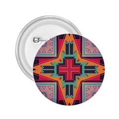 Tribal Star 2 25  Button by LalyLauraFLM