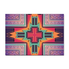 Tribal Star Sticker A4 (100 Pack) by LalyLauraFLM