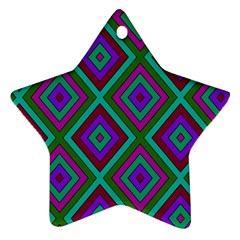 Diamond Pattern  Ornament (star) 