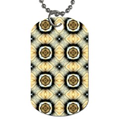 Faux Animal Print Pattern Dog Tag (two Sides) by GardenOfOphir