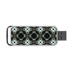 Faux Animal Print Pattern Portable Usb Flash (one Side)