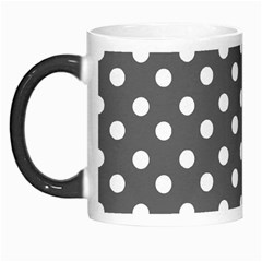 Gray Polka Dots Morph Mugs