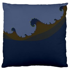 Ocean Waves Standard Flano Cushion Cases (two Sides)  by digitaldivadesigns