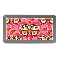 Cute Owls In Love Memory Card Reader (mini) by LovelyDesigns4U