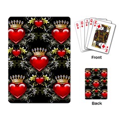 King Of Hearts Playing Card by LovelyDesigns4U