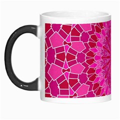 Pink And Red Mandala Morph Mugs by LovelyDesigns4U