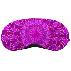 Purple And Pink Mandala Sleeping Masks by LovelyDesigns4U