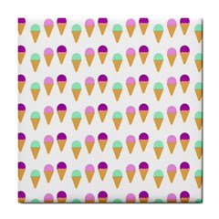 Icecream Cones Tile Coasters by LovelyDesigns4U