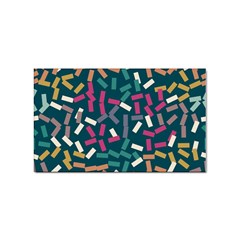 Floating Rectangles Sticker (rectangular) by LalyLauraFLM