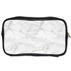 White Marble 2 Toiletries Bags 2-side by ArgosPhotography