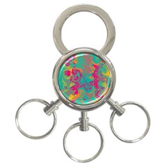 Fading Circles			3-ring Key Chain by LalyLauraFLM