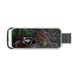 Bobwhite Quails Portable USB Flash (Two Sides)