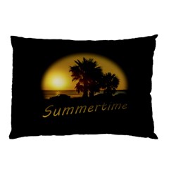 Sunset Scene At The Coast Of Montevideo Uruguay Pillow Cases (two Sides) by dflcprints