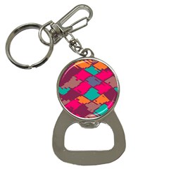 Pieces in retro colors			Bottle Opener Key Chain