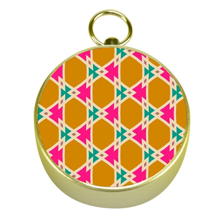 Connected shapes pattern			Gold Compass