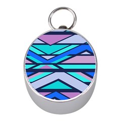 Angles and stripes			Silver Compass (Mini)