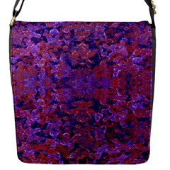 Intricate Patterned Textured  Flap Messenger Bag (s) by dflcprints