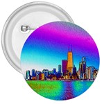 Chicago Colored Foil Effects 3  Buttons Front