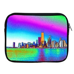 Chicago Colored Foil Effects Apple Ipad 2/3/4 Zipper Cases