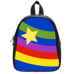 Rainbows School Bag (small) by Ellador