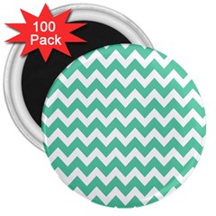 Chevron Pattern Gifts 3  Magnets (100 Pack) by GardenOfOphir