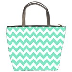 Chevron Pattern Gifts Bucket Bags Back