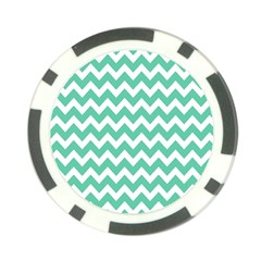 Chevron Pattern Gifts Poker Chip Card Guards (10 Pack)  by GardenOfOphir