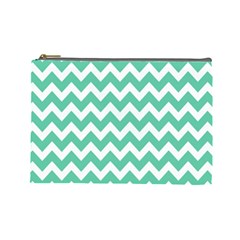 Chevron Pattern Gifts Cosmetic Bag (large)  by GardenOfOphir