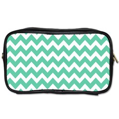 Chevron Pattern Gifts Toiletries Bags 2-side by GardenOfOphir