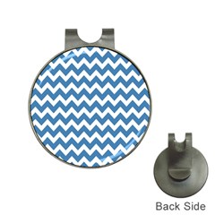 Chevron Pattern Gifts Hat Clips With Golf Markers by GardenOfOphir