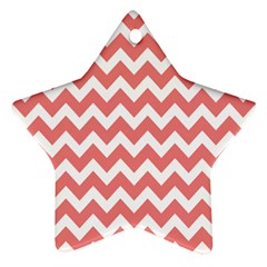 Chevron Pattern Gifts Star Ornament (two Sides)  by GardenOfOphir