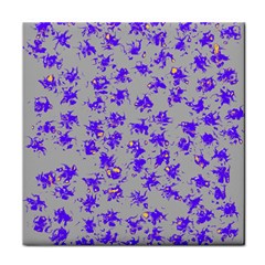 Purple Pattern Face Towel by JDDesigns