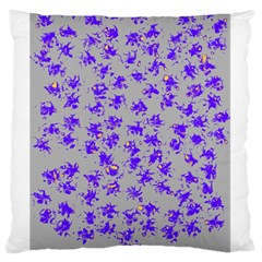 Purple Pattern Standard Flano Cushion Cases (one Side)  by JDDesigns