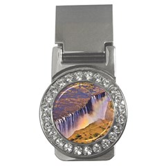 Waterfall Africa Zambia Money Clips (cz)  by trendistuff