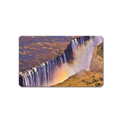 Waterfall Africa Zambia Magnet (name Card)