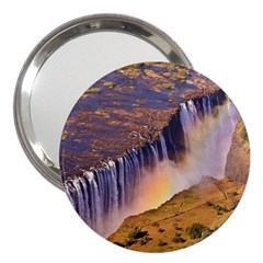 Waterfall Africa Zambia 3  Handbag Mirrors by trendistuff