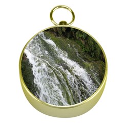 Water Overflow Gold Compasses by trendistuff