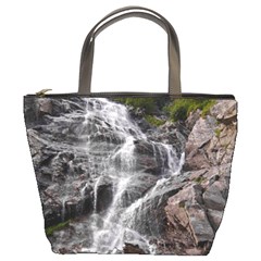 Mountain Waterfall Bucket Bags by trendistuff