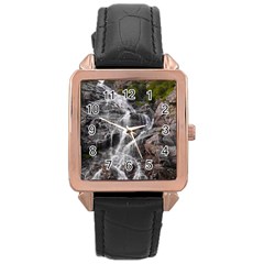 Mountain Waterfall Rose Gold Watches by trendistuff