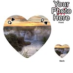 IGUAZU FALLS Playing Cards 54 (Heart)  Front - SpadeQ