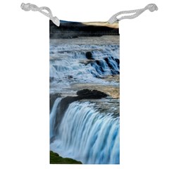 Gullfoss Waterfalls 2 Jewelry Bags by trendistuff